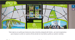 Desktop Screenshot of epicoviajes.com.ar