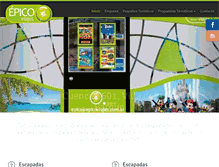 Tablet Screenshot of epicoviajes.com.ar